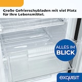 thumbnail of Exquisit Gefrierschrank GS581-051C schwarz | Nutzinhalt: 85 L | EEK: C | 4*-Gefrieren | Thermostat | wechselbarer Türanschlag