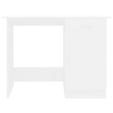 thumbnail of vidaXL Schreibtisch Weiß 100×50×76 cm Holzwerkstoff