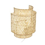 thumbnail of Atmosphera Liby - Aplique de bambú 23x15x28cm beige