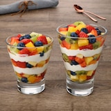 thumbnail of YPSI 12x Dessertgläser Glas 150ml & 170ml konisch stapelbar Dessert Snacks Shots