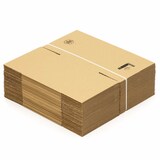 thumbnail of 1050 x Faltkartons - 200x200x200 mm - Karton aus wellpappe braun 1 wellig