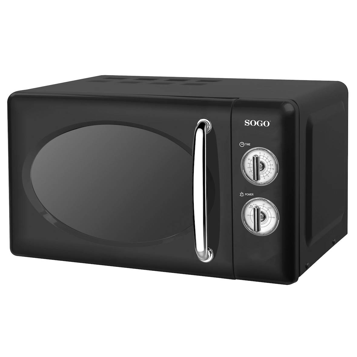 Microondas Retro 20L Sin Grill 700W Negro