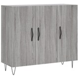 thumbnail of Helloshop26 - Buffet Sideboard Kommode Kleiderschrank Aufbewahrungsmöbel Organizer Küche Wohnzimmer Sonoma 90 x 34 x 80 cm 02_0036554