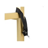 thumbnail of COSTWAY Libreria a 5 ripiani, scaffale aperto indipendente, espositore con struttura in metallo(bianco e oro, ovale)
