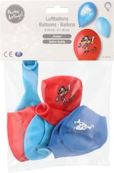 thumbnail of 72 Luftballons Ø 29 cm farbig sortiert `Pirates` Piraten