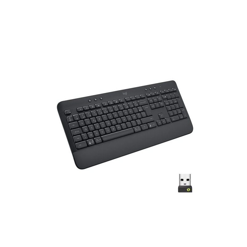 Clavier Ergonomique Sans Fil Logitech Signature K650 Gris Graphite