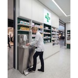 thumbnail of Lavandino Lavabo, Portatile Autonomo Trasportabile, in Acciaio Inox, con Comando a Pedale, Certificato per ASL, Completo di Accessori