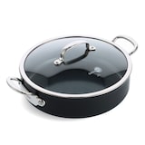 thumbnail of Sauteuse Barcelona pro 30 cm mit Deckel - 481 cl Schwarz Rund Keramik Greenpan
