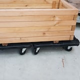 thumbnail of Carrello pianale sottovaso sposta tutto rettangolare con ruote portata Max 300 kg