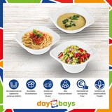 thumbnail of DayBays 4000 Stk. Suppenterrine 350 cc. 150x200x33 mm PP Weiß rund mit Ohren
