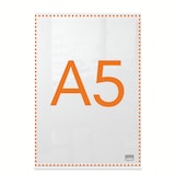 thumbnail of Klarer Tisch-Posterhalter aus Acryl, A5