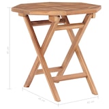 thumbnail of vidaXL Gartentisch Klappbar 45x45x45 cm Massivholz Teak