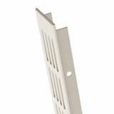 thumbnail of Türgitter Weiß RAL9010 Alu Stegblech 60mm x 300mm Lüftungsgitter pulverbeschichtet