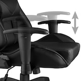 thumbnail of tectake Chaise gamer TWINK  noir