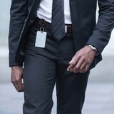 thumbnail of Enrouleur Europel avec porte-clés noir / 10 pièces, 121282