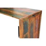 thumbnail of SIT Möbel Klaptafel met 2 krukken | antiek hout gelakt gekleurd | opvouwbaar | B 60 x D 25 x H 80 cm | 09130-98 | Serie RIVERBOAT