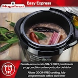 thumbnail of Magefesa Easy Express - Olla Express Programable Eléctrica Multifunción de 6L, 1000W, Recipiente Extraíble Antiadherente, 6 Funciones Diferentes