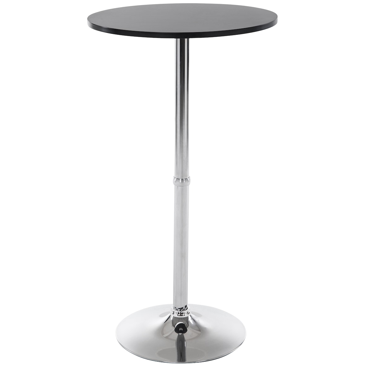 Tavolino rotondo nero