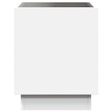 thumbnail of Mesita de noche con Infinity LED blanca 50x50x50 cm