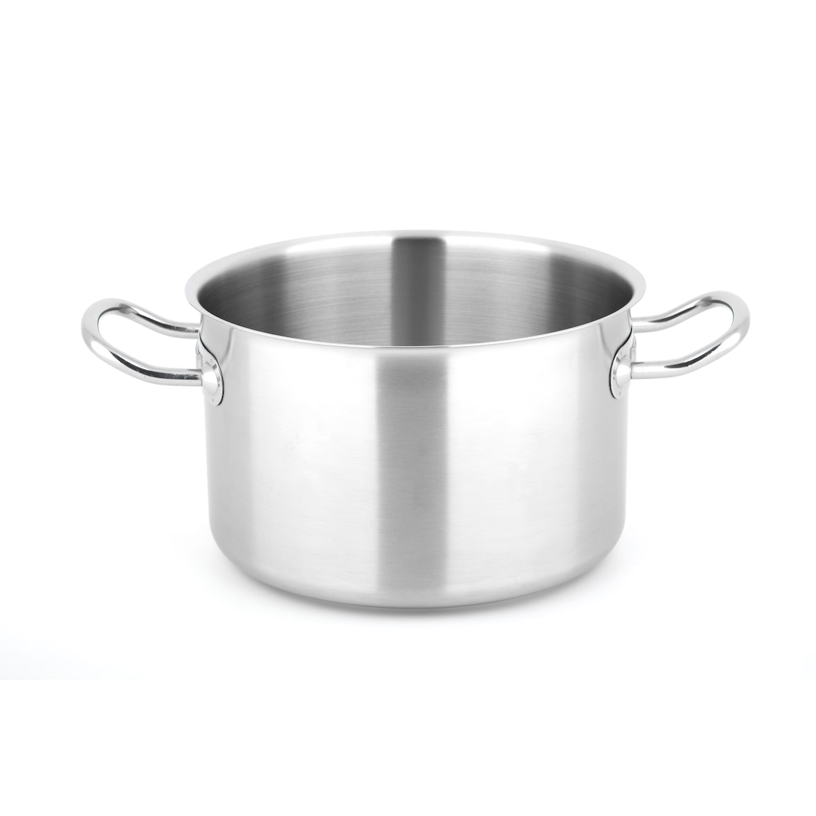 METRO PROFESSIONAL Cacerola, acero inoxidable, Ø 36 cm, 13.5 L, altura: 14 cm, inducción
