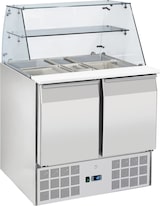 thumbnail of Salatvorbereitungsmöbel mit vitrine 2 türen 2 gitter gn 1/1 - 900x700x1300 mm - 230 W 230/1V - 77A09QRC Eurast