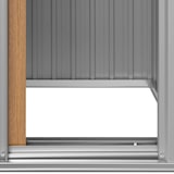 thumbnail of vidaXL Gartenhaus Braun 126x97,5x177 cm Verzinkter Stahl