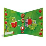 thumbnail of HERMA 19272 Kindergarten-Motivordner "Fritz der Wurm" DIN A4(P)