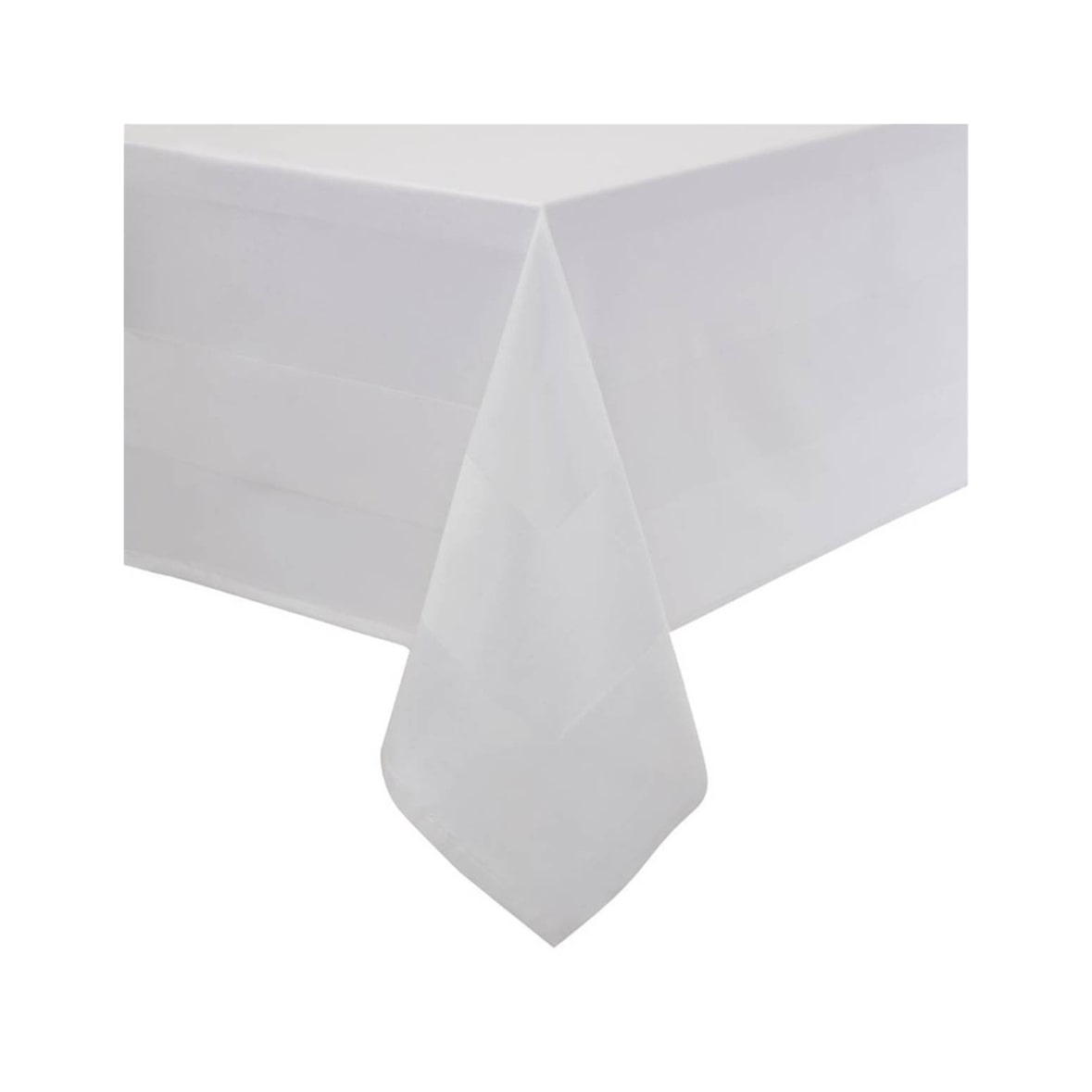 Mitre Luxe Satijnen Lint Tafelkleed Wit 229cm