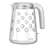 thumbnail of MPM MCZ-86 Hervidor de Agua Eléctrico 1,7 L, Recipiente Plástico sin BPA, Inalámbrico 360º sin Cable, Apagado Automático, Iluminado,  Blanco, 2200W