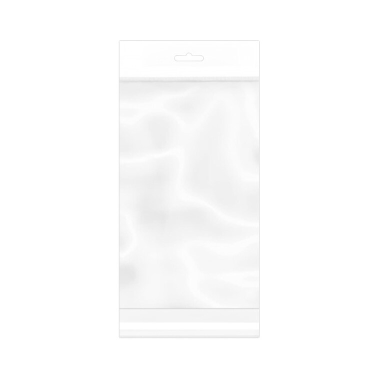 MONOUSO - Sacchetto Polipropilene BOPP Piega Adesivo e Foro Europeo 16x30cm G160 (100 Pezzi)