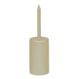 thumbnail of Kerzenstecker Metall für Stabkerzen 35mm Schlamm 130 x Ø 37mm