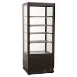 thumbnail of Koelvitrine | 98L | Zwart | 0°C/+12°C | 5 Schappen | 428x386x1110(h)mm