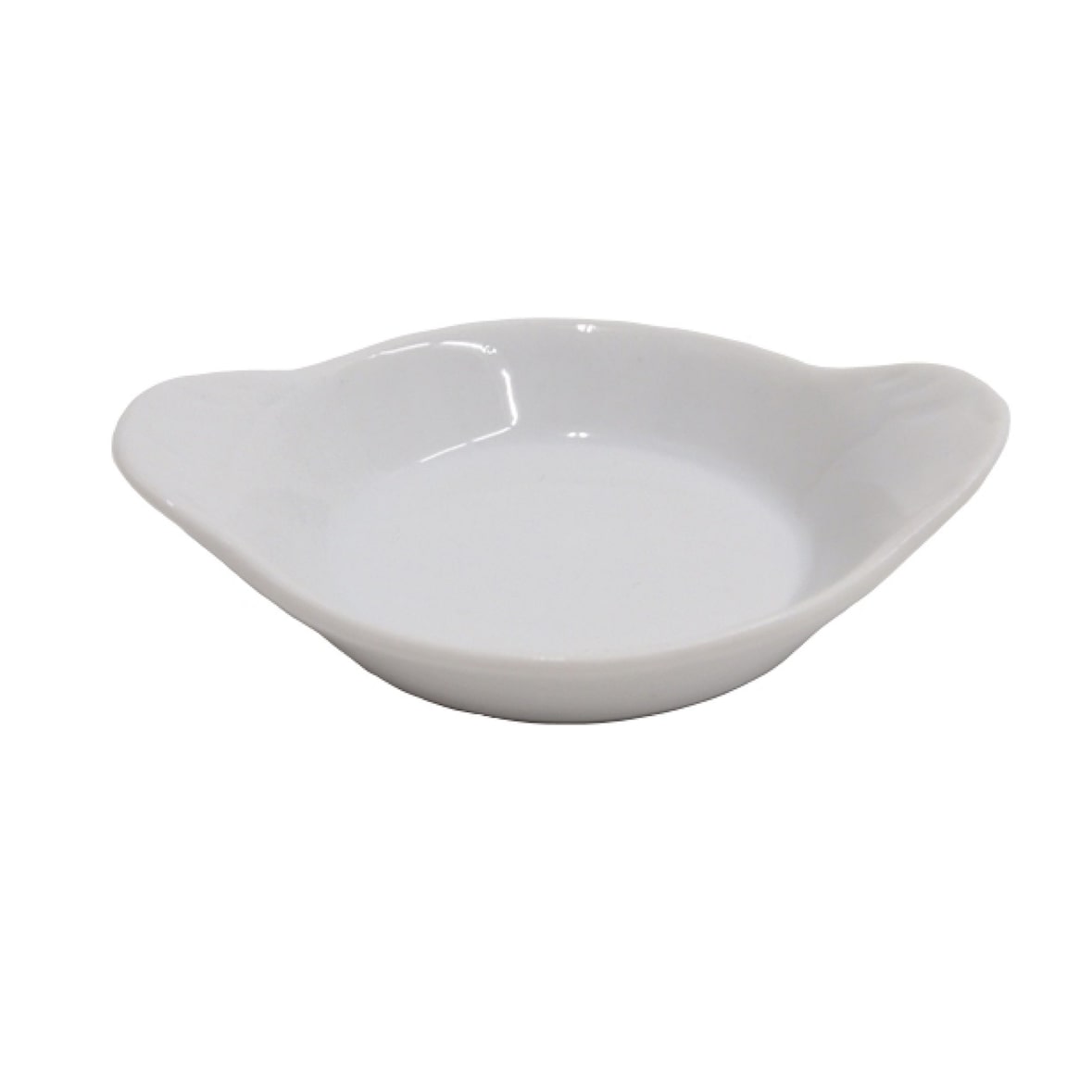 METRO Professional Ciotola per tapas con manici Vilo, porcellana, Ø 9.2 cm, ovale, bianco, 6 pezzi