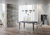 thumbnail of Ausziehbarer Tisch 90 x 180/440 cm, Gestell Karamay Cement Anthrazit