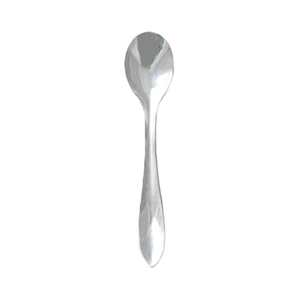 Colherinhas  10,5 Cm Prateado Inox (60 Unidades)