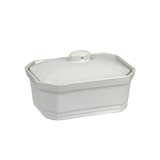 thumbnail of Menastyl - Terrine A Couvercle 600 Grammes Gres Blanc 17.5x13x7cm