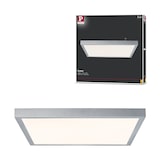 thumbnail of Paulmann Panneau LED Lunar  carré 600x600mm  25W 2100lm 3000K Chrome mat 70652