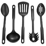 thumbnail of Conjunto de cozinha para 6 pessoas UNA/VARESE com louça, panelas, etc., conjunto de 39 peças, preto