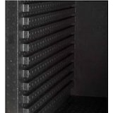 thumbnail of Conteneur isotherme 93L polypropylène noir  EPP/PPE adapté au bac inox GN1/1 - Rail de guidage - Ouverture frontale - T°C de -40°C à +100°C.