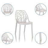 thumbnail of Besucherstuhl / Schalenstuhl ARTIFO TRI Kunststoff weiß hjh OFFICE