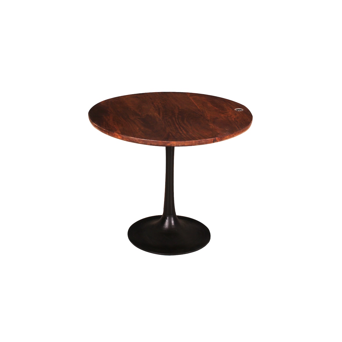 SIT Möbel Tom Tailor Beistelltisch 60x60 cm | T-Modern Couch Table medium | Mangoholz | Serie TOM TAILOR | B 60 x T 60 x H 50 cm | Platte antikbraun