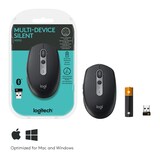 thumbnail of Logitech Wireless Mouse M590 Multi-Device Silent Maus rechts RF kabellos + Bluetooth Optisch 1000 DPI