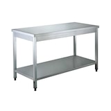 thumbnail of Mesa de trabajo Basicline 700 con estante base B1000
