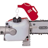 thumbnail of Multifunzione 900W 2in1 tagliasiepi e motosega elettrico con asta telescopica fino a 260 cm EINHELL GC-HC 90/2046 T