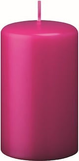 thumbnail of Kerzen Stumpenkerzen Pink (Fuchsia), 150 x 100 mm, 4 Stück