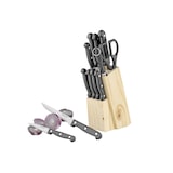 thumbnail of 12-teiliges Messerset ORION mit Holz-Block,