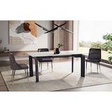 thumbnail of Marmor Esstisch Keramik | 180-240 cm Ausziehbar | Esszimmertisch Weiß Modern | Großer Glastisch | Malta Kollektion | Kadima Design