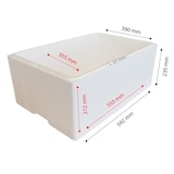 thumbnail of Caja térmica de poliestireno expandido 41 litros, para transporte de alimentos (5 unidades)