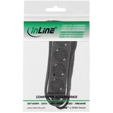 thumbnail of InLine® Steckdosenleiste, 4-fach Schutzkontakt schwarz, 3m