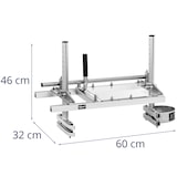 thumbnail of hillvert - Mobiele zagerij - voor kettingzagen tot 60 cm / 24'' - breedte tot 50 cm (20'')